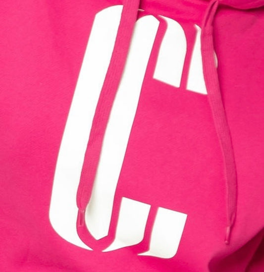 CC Youth Hoodie - Powder Pink/White