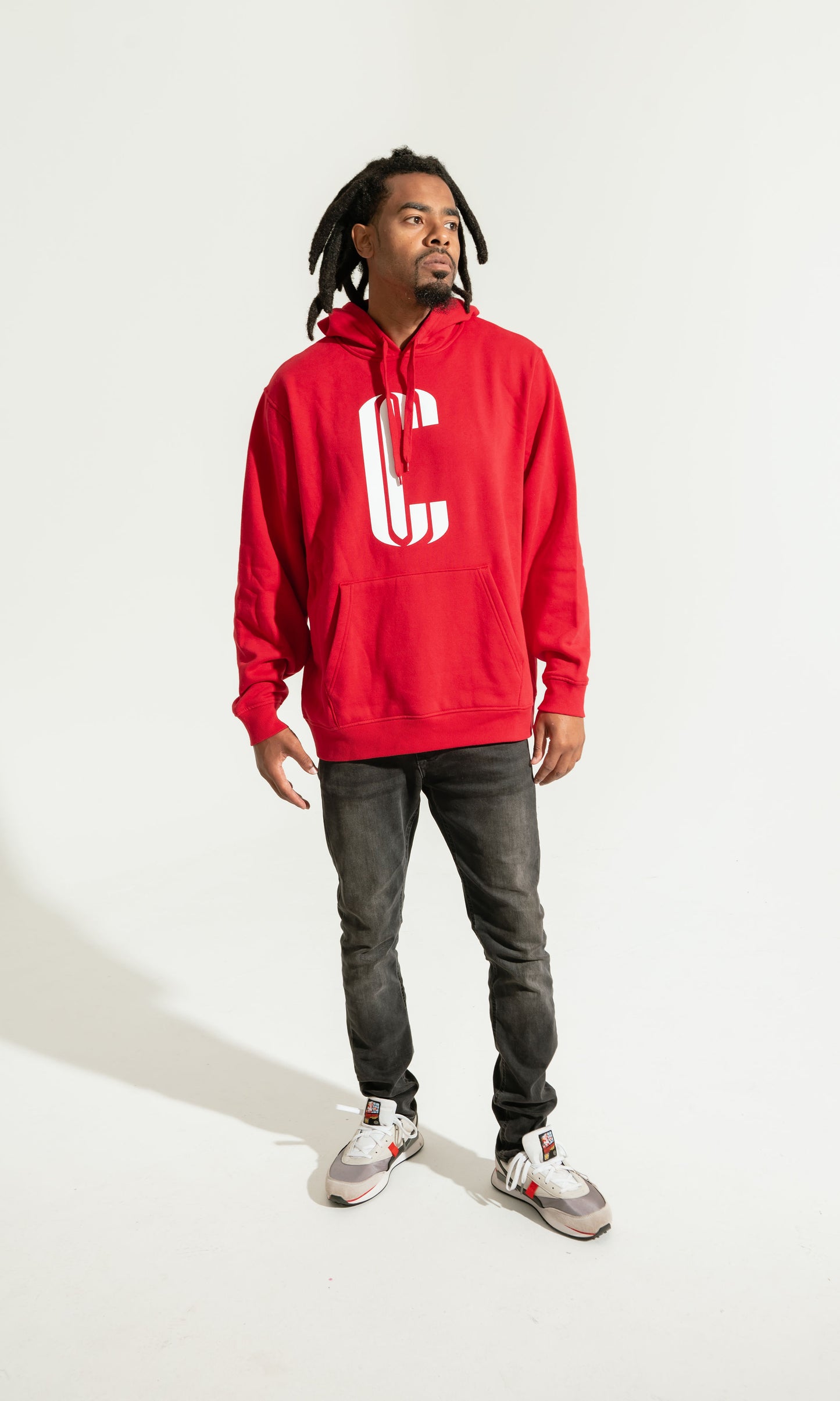 CC Hoodie - Red/White