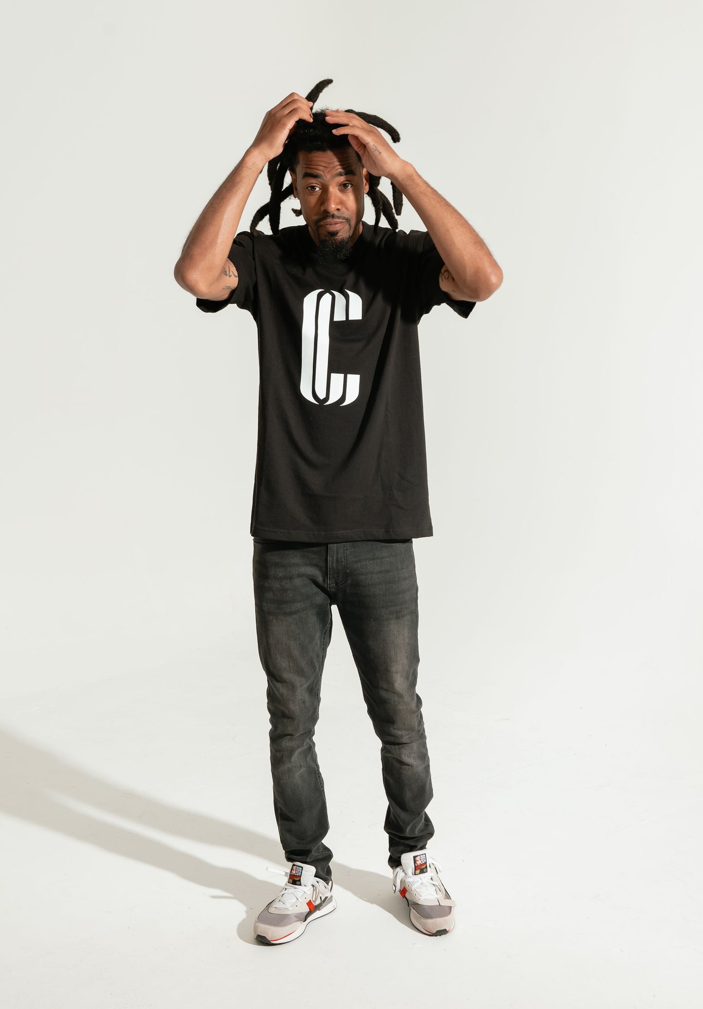 CC T-Shirt - Black/White