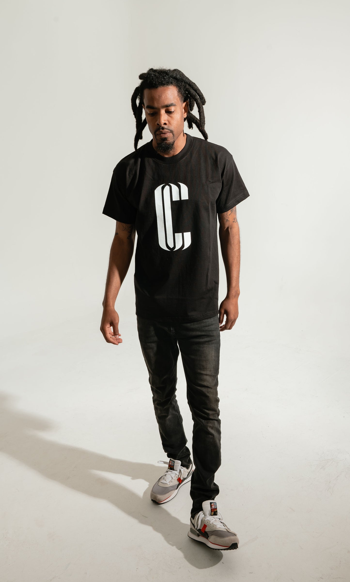 CC T-Shirt - Black/White